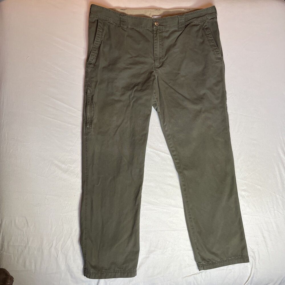 Columbia ROC Lander Utility Pants Mens 42x32 Olive Green Outdoors Omnishield